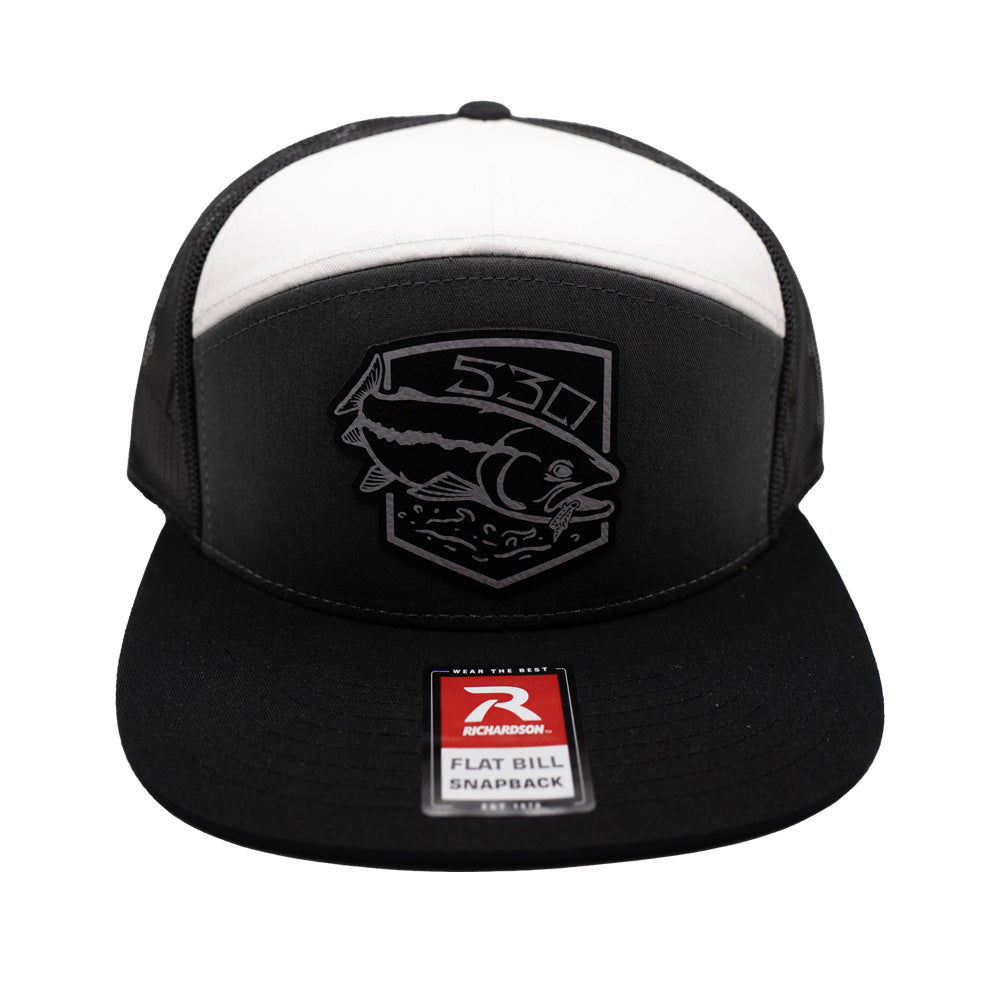 White & Gray Pyramid Laker 7 Panel
