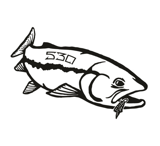 530 Fish Decal