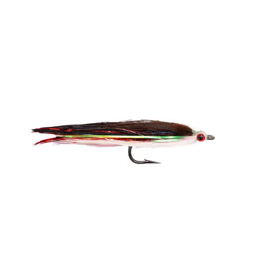 Brown Crystal Shad Streamer