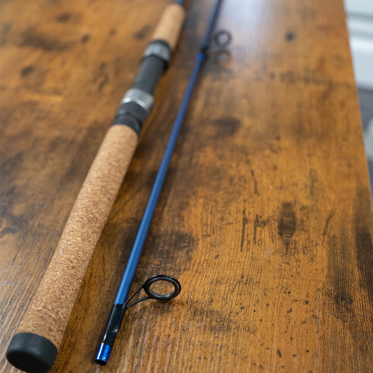 9' Black & Blue 6wt Spinning Rod