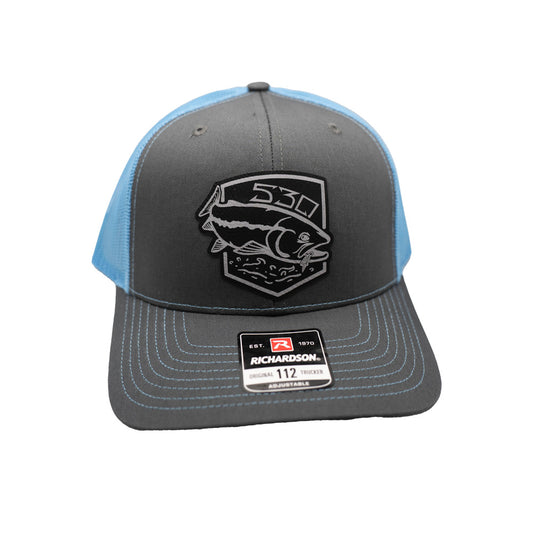 Baby Blue & Grey Trucker